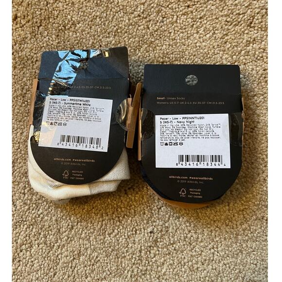 2-Packs Allbirds Pacer (Low) Socks - Picture 2 of 2